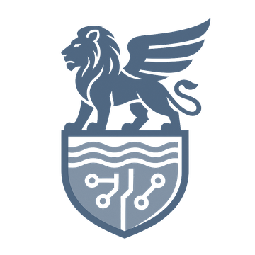 Roebling Foundry winged lion mark